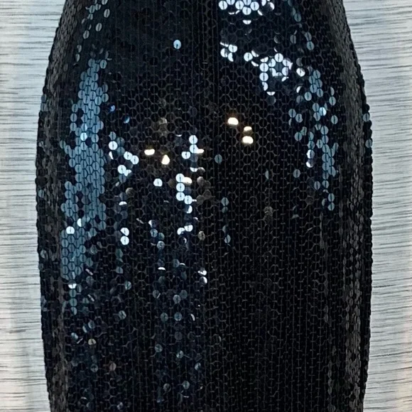 Niteline by Della Roufogali Black Sequin Evening Gown - Picture 10 of 15